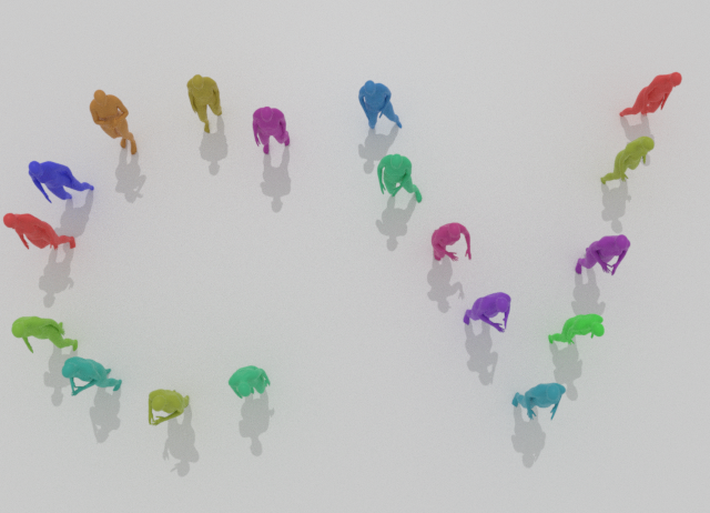 PINO: Person-Interaction Noise Optimization for Long-Duration and Customizable Motion Generation of Arbitrary-Sized Groups thumbnail